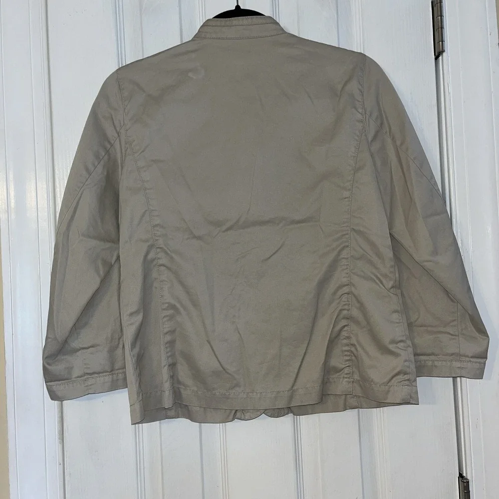 Eileen Fisher Extra Small Jacket Blazer Beige